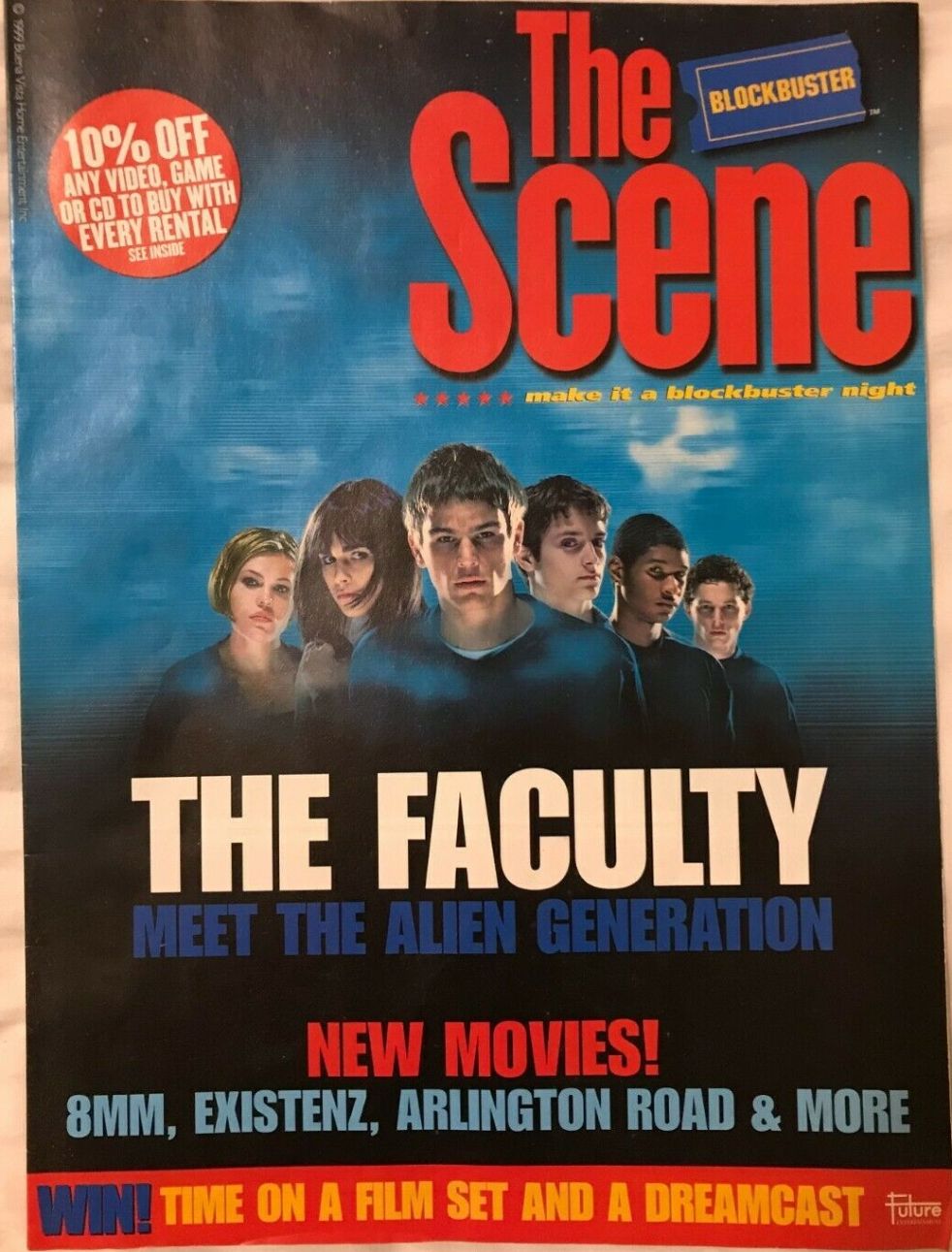 SCENE | THE magazine cover  October 1999