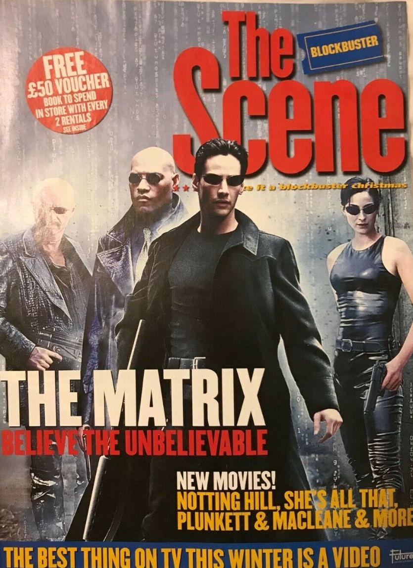 SCENE | THE magazine cover  December 1999