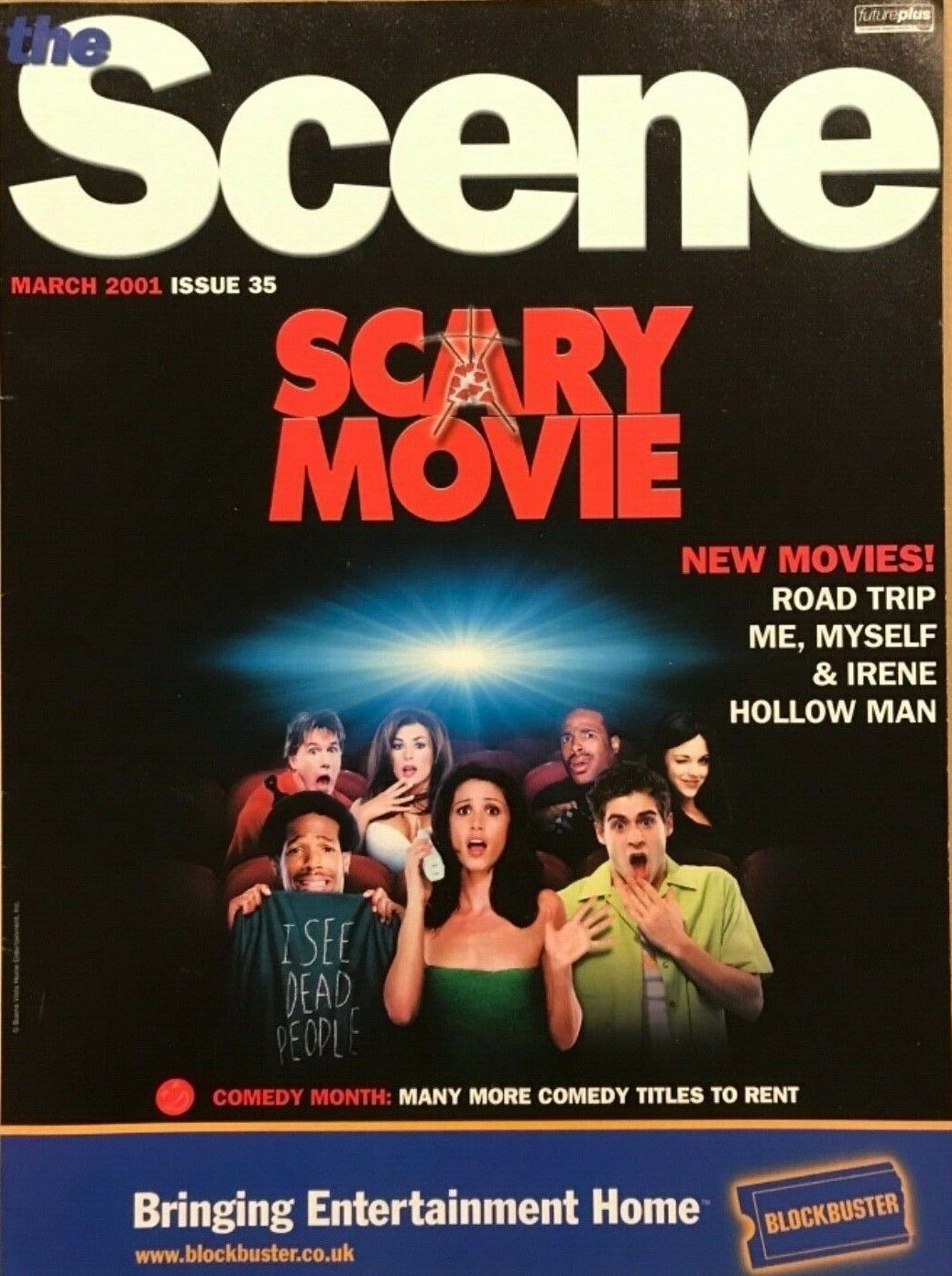 SCENE | THE magazine cover Issue 35  March 2001