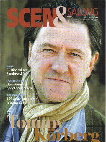 SCEN OCH SALONG magazine side cover Issue 5  2004