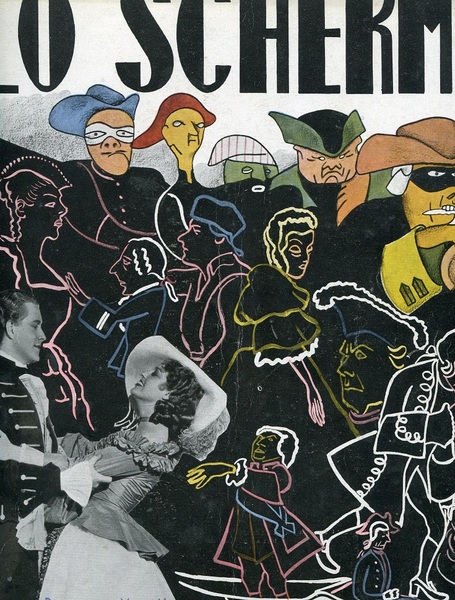 SCHERMO | LO magazine side cover Issue 2 February 1936