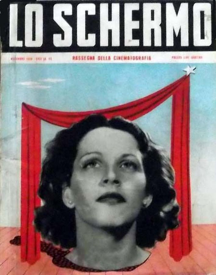 SCHERMO | LO magazine side cover  November 1937