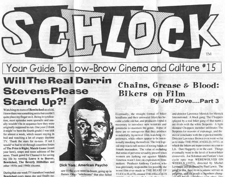 SCHLOCK magazine cover Issue 15  