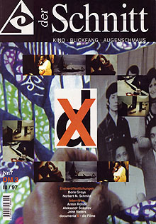 SCHNITT magazine cover Issue 7 July/August/September 1997