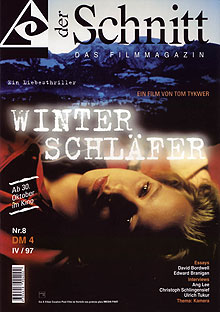 SCHNITT magazine cover Issue 8 October/November/December 1997