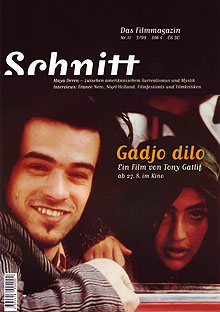 SCHNITT magazine cover Issue 11 July/August/September 1998