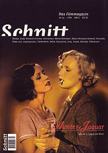 SCHNITT magazine cover Issue 13 January/February/March 1999