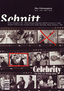 SCHNITT magazine side cover Issue 14 April/May/June 1999