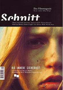 SCHNITT magazine cover Issue 21 January/February/March 2001
