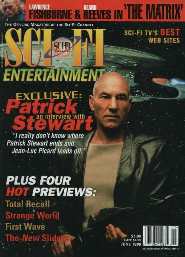 SCI FI magazine side cover June 1999