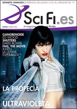 SCI-FI.es magazine cover Issue 1 June 2006