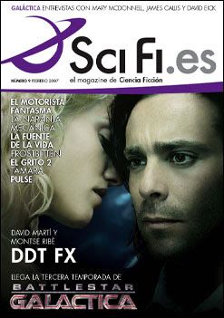 SCI-FI.es magazine cover Issue 9 February 2007