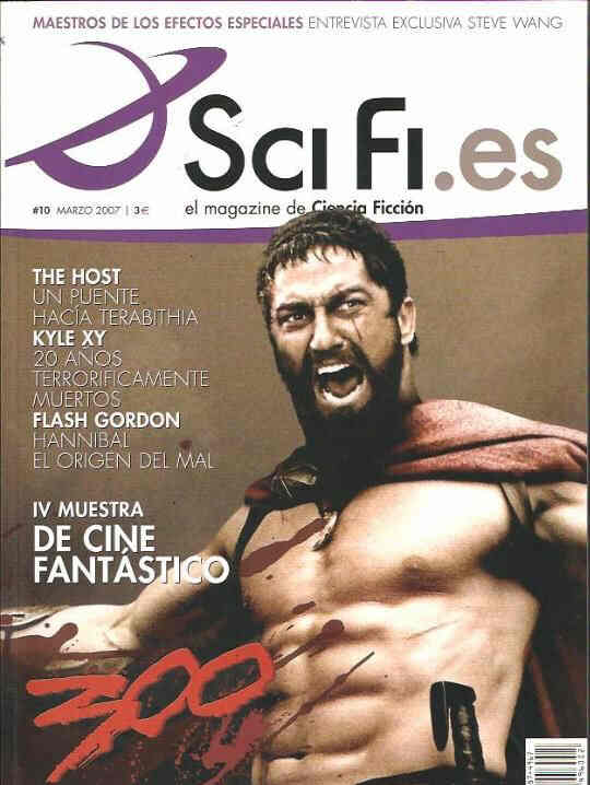 SCI-FI.es magazine cover Issue 10 March 2007