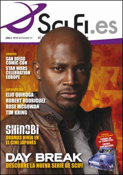 SCI-FI.es magazine cover Issue 15 September 2007