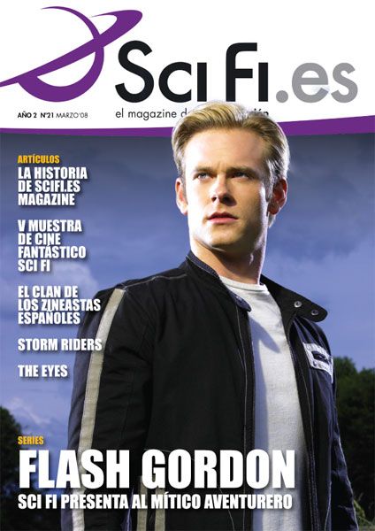 SCI-FI.es magazine cover Issue 21 March 2008