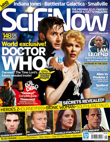 SciFiNow magazine side cover Issue 9  