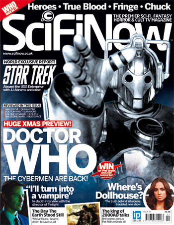 SciFiNow magazine side cover Issue 22  