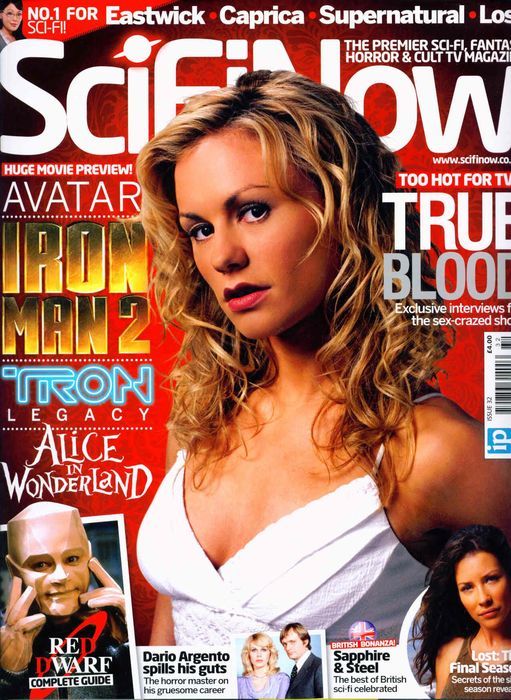 SciFiNow magazine side cover Issue 32  