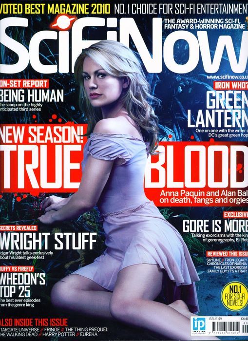 SciFiNow magazine side cover Issue 49  