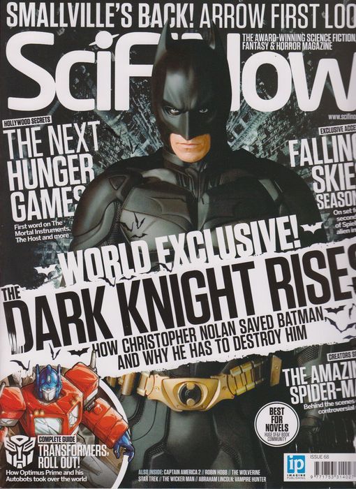 SciFiNow magazine side cover Issue 68  