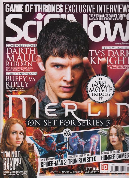 SciFiNow magazine side cover Issue 72  