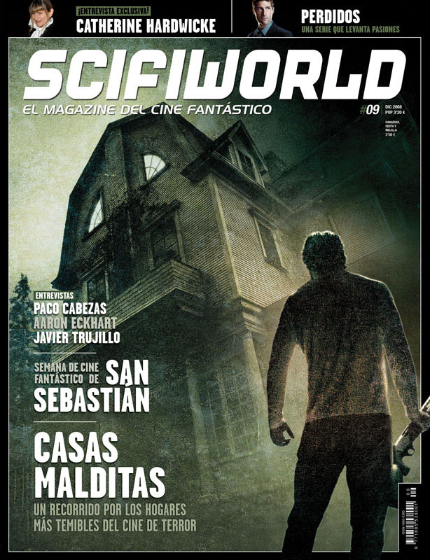 SCIFIWORLD magazine cover Issue 9 December 2008