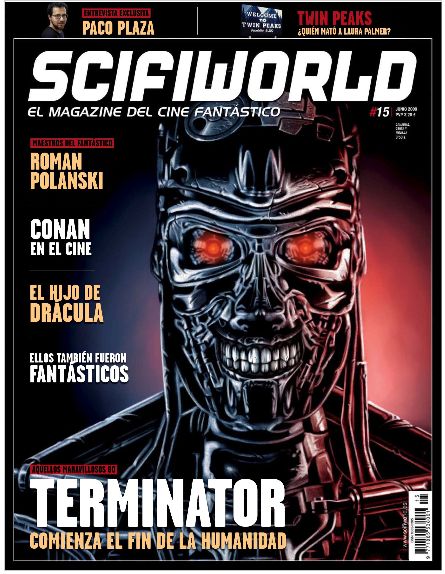 SCIFIWORLD magazine cover Issue 15 June 2009