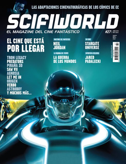 SCIFIWORLD magazine cover Issue 27 June 2010