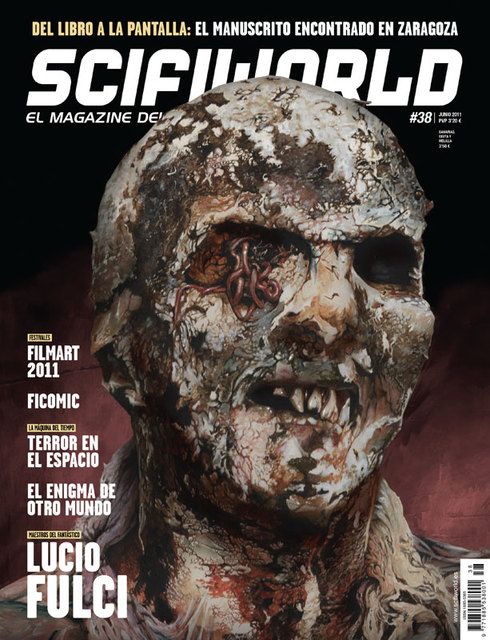 SCIFIWORLD magazine cover Issue 38 May 2011