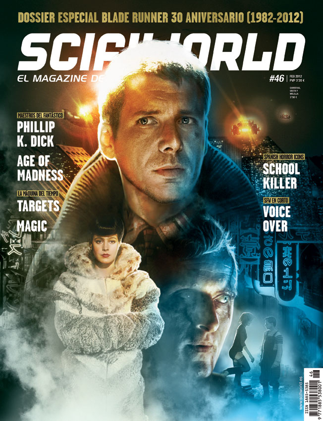 SCIFIWORLD magazine cover Issue 46 February 2012