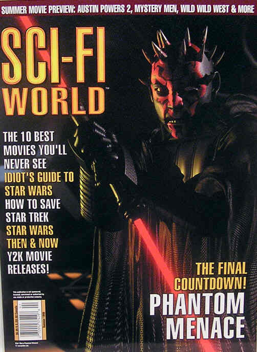 SCI-FI WORLD magazine cover Summer 1999