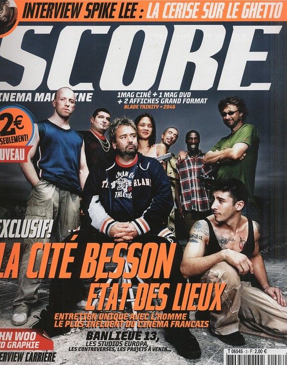 SCORE magazine cover Issue 3  2004