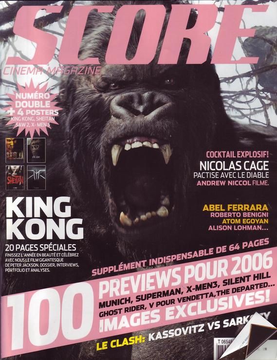 SCORE magazine cover Issue 15  2005