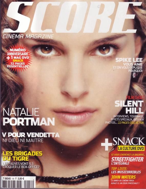 SCORE magazine cover Issue 18  2006