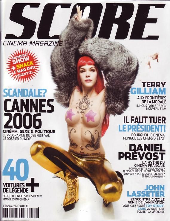 SCORE magazine cover Issue 20  2006