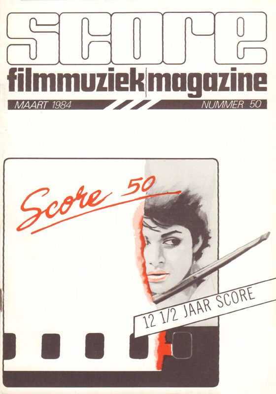 SCORE (NL) magazine side cover Issue 50  March 1984