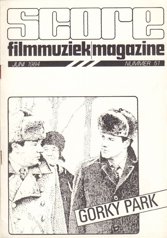 SCORE (NL) magazine side cover Issue 51  June 1984