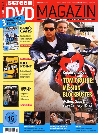 SCREEN BLURAY DVD magazine cover June 2010