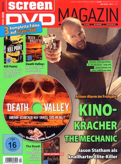 SCREEN BLURAY DVD magazine cover March/April 2011