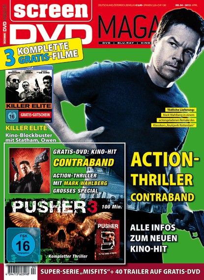 SCREEN BLURAY DVD magazine cover April 2012