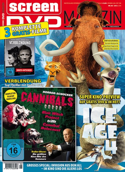 SCREEN BLURAY DVD magazine cover June 2012