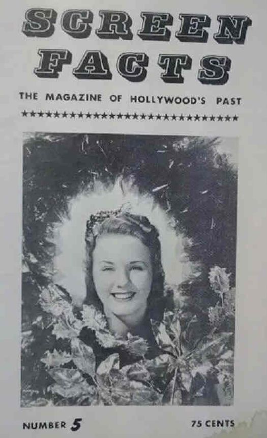 SCREEN FACTS magazine cover Issue 5  Vol 1 # 5  1963