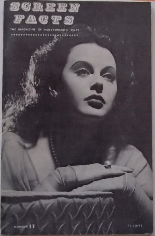 SCREEN FACTS magazine cover Issue 11  Vol 2 # 5  1965
