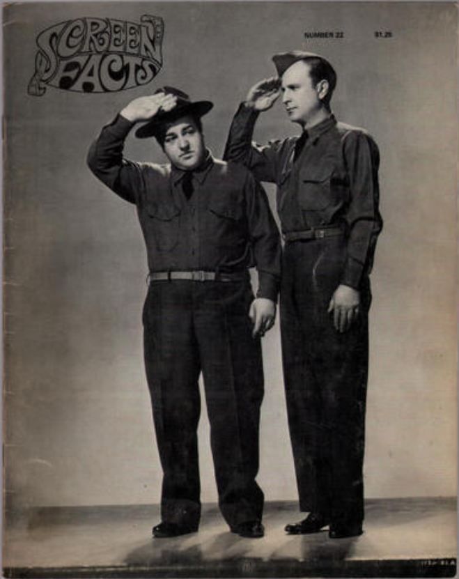 SCREEN FACTS magazine cover Issue 22  Vol 4 # 4  1970
