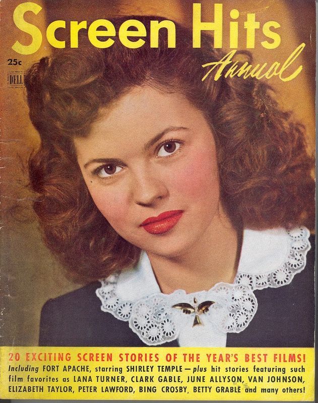 SCREEN HITS ANNUAL magazine cover Issue 3  1948