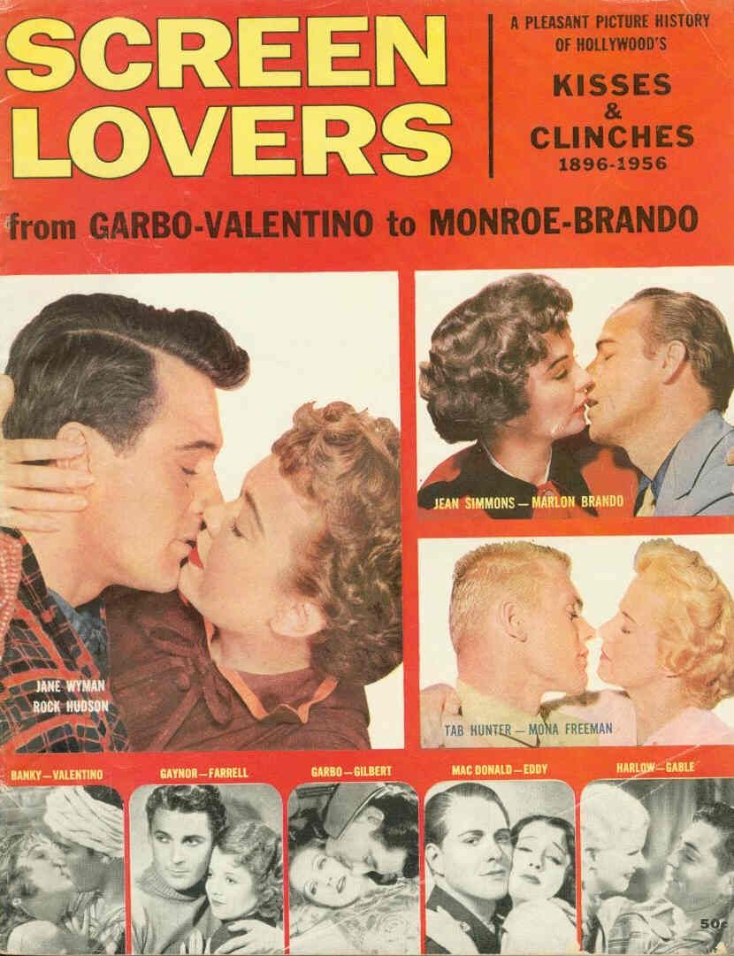 SCREEN LOVERS magazine cover  1956