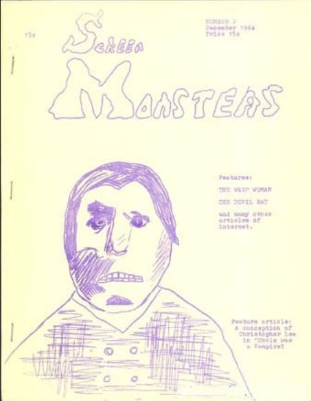 SCREEN MONSTERS magazine cover Issue 2 December 1964