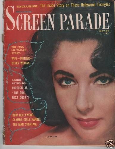 HOLLYWOOD SCREEN PARADE magazine cover May 1959