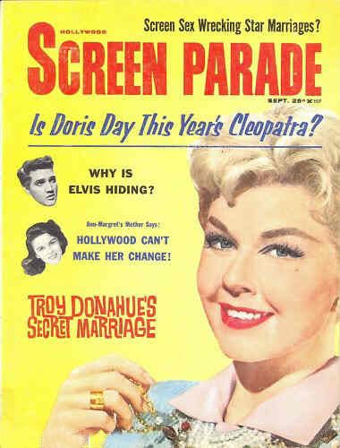 HOLLYWOOD SCREEN PARADE magazine cover September 1963