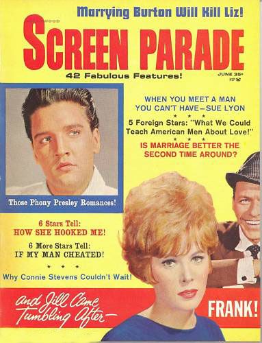 HOLLYWOOD SCREEN PARADE magazine cover June 1964
